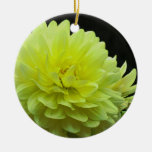 Yellow Dahlia Ornament