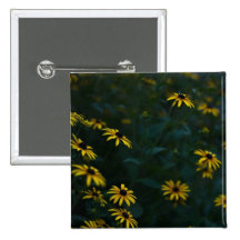 Yellow Daisies Buttons