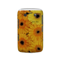 Yellow Daisy Blackberry Case