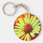 Yellow Daisy Key Chain