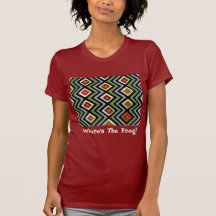 Yellow Diamond, Frog Tee Shirts