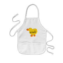 Yellow Duck Quack Tshirts and Gifts Apron