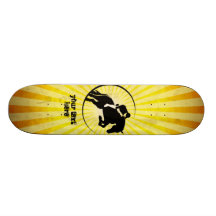 Yellow Equestrian Skate Board Decks