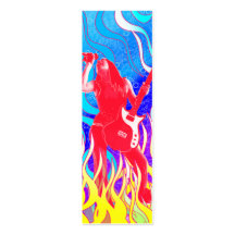 Yellow Fire - Skinny Card Business Card