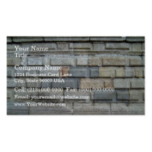 Yellow Flower Over Stone Wall Background Business Card Templates