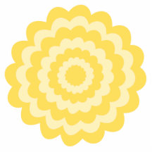 Yellow flower. photo cut outs