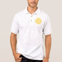 Yellow flower. polos