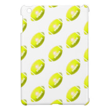 Yellow Football Pattern