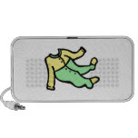 yellow & green footy PJ's Notebook Speakers