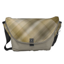 Yellow grey plaid courier bags