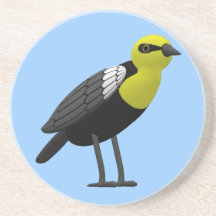 Yellow Headed Blackbird Coasters
