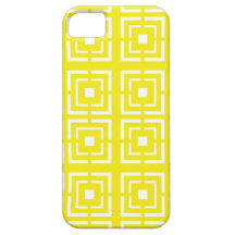Yellow Lattice iPhone 5 Cover