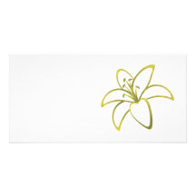 Yellow Lily Photo Cards