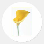 Yellow Lily Stickers