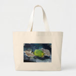 Yellow Neon Fish Canvas Bags