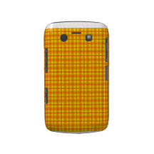 Yellow Orange and Red Retro Chequered Pattern Blackberry Bold Covers