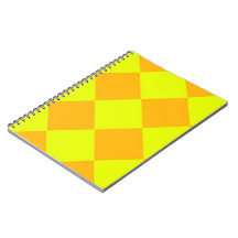 Yellow & Orange Design Notebooks