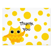 Yellow Owl Invites