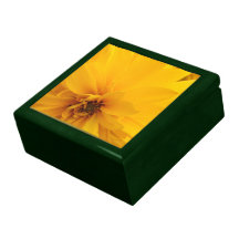 Yellow Petals Keepsake Box