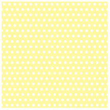 Yellow polka dots pattern. Spotty. Cut Outs