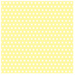 Yellow polka dots pattern. Spotty. Photo Cutout