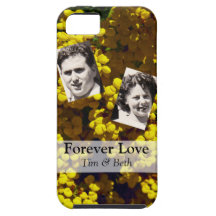 Yellow Purse Flowers iPhone 5 Cover