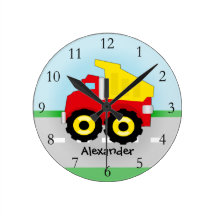 Yellow/Red Boys Dumptruck Construction