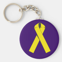 Yellow Ribbon Products and Apparel Keychains