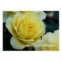 Yellow Rose DSC3677 Business Card Template