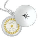 Yellow Rose Mother's Day Necklace