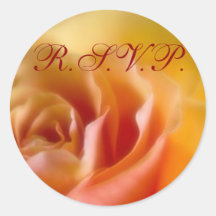 Yellow Rose • RSVP Sticker