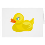 Yellow Rubber Duck Cards