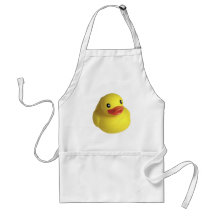 Yellow Rubber Ducky Apron