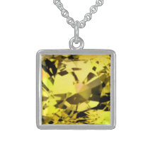 Yellow Sapphire Necklace