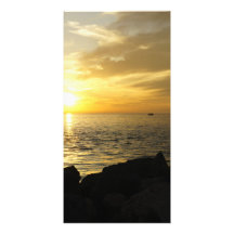 Yellow Sky Custom Photo Card