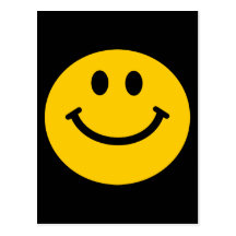Yellow Smiley Face Postcards