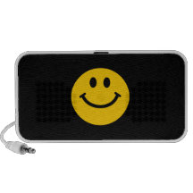 Yellow Smiley Face Speaker