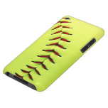 Yellow softball ball iPod touch cover