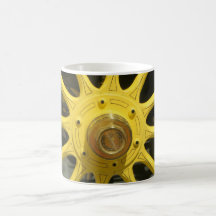 Yellow Spokes Mug