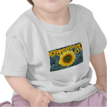 yellow Stand out from the crowd flowers Tee Shirt
