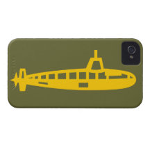 Yellow Submarine Case-Mate Barely There iPhone 4 Case-Mate Cases