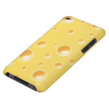 Yellow Swiss Cheese Texture iPod Touch Cover