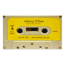 Yellow Tape Business Cards