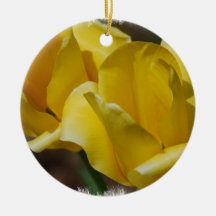 Yellow Tulips Ornament