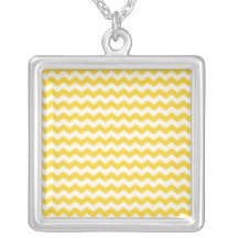 yellow  white chevrons custom jewelry