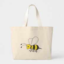 Yellow Working Bee Cute Custom Shirts Bags