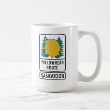 Yellowhead Highway - Saskatoon, Saskatchewan Mug