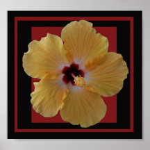 YellowHibiscus4G Posters