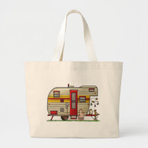 Yellowstone Camper Trailer Tote Bag