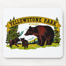 Yellowstone Park Mouse Pads